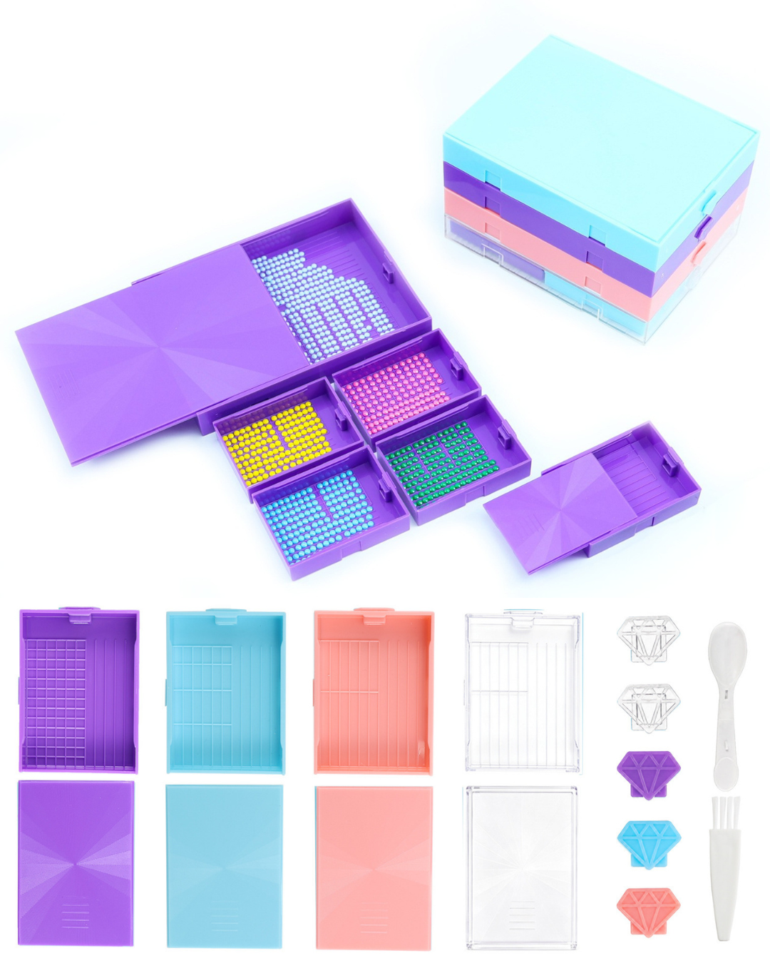 4 in 1 Rhinestone Tray