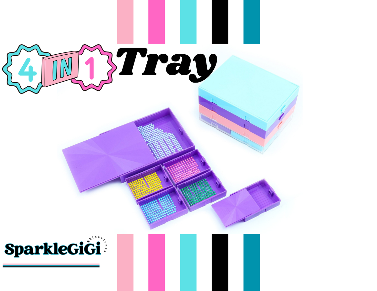 4 in 1 Rhinestone Tray