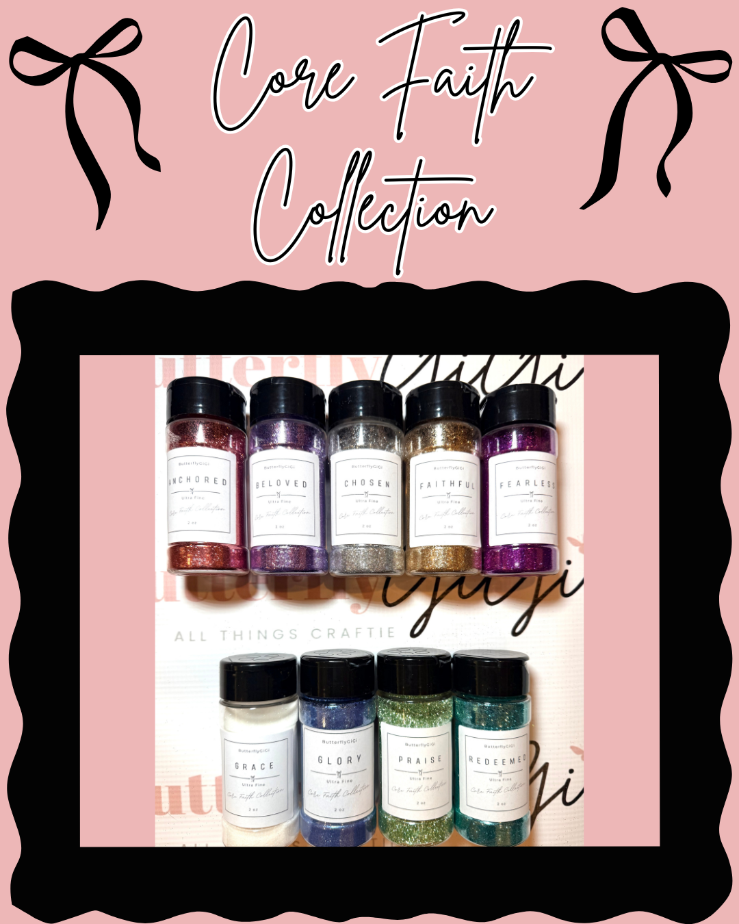 PRAISE Ultra Fine Glitter I Core Faith Collection