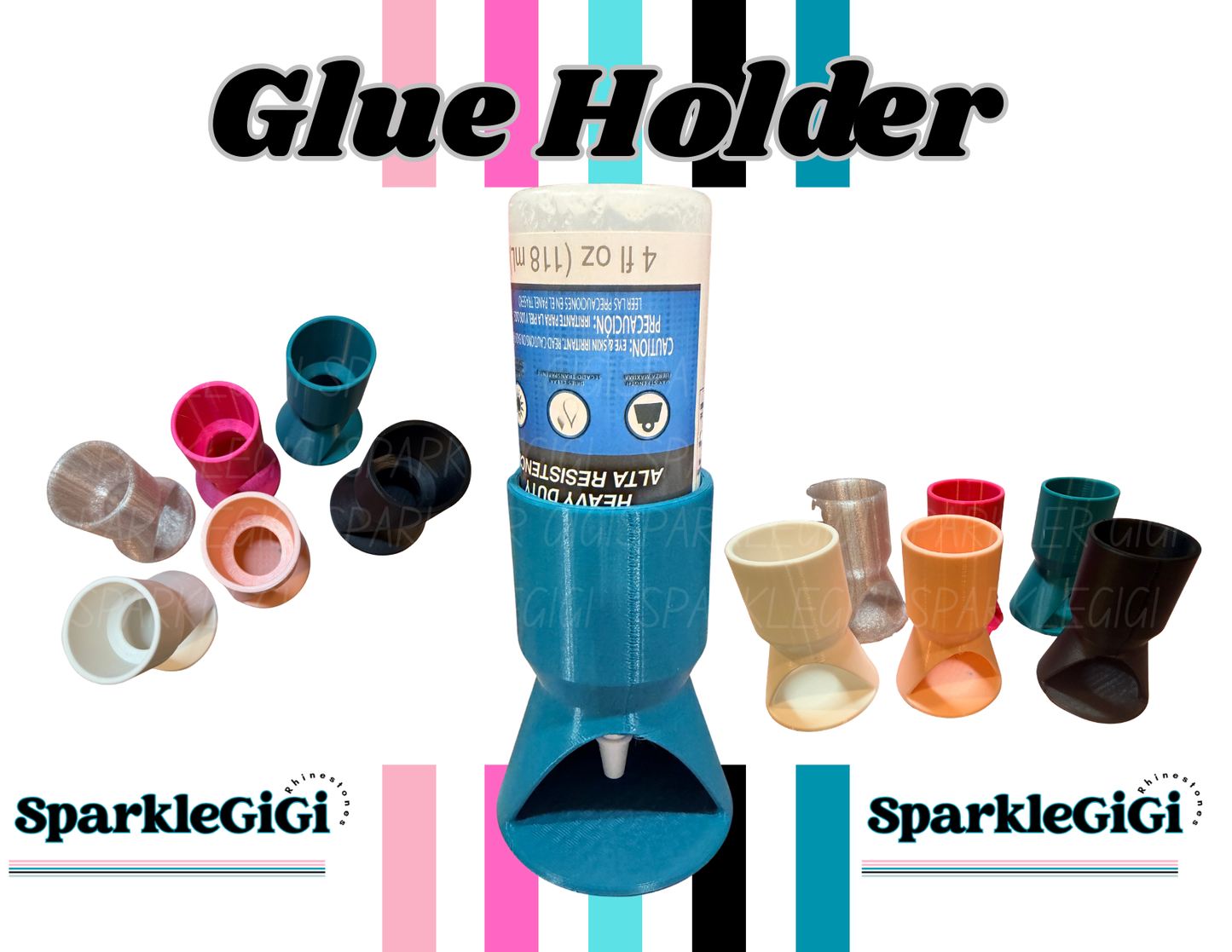 3d Glue Holder