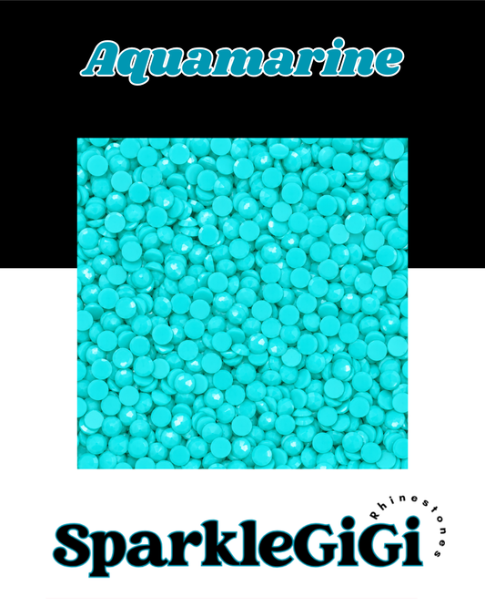 AQUAMARINE Jelly Rhinestone