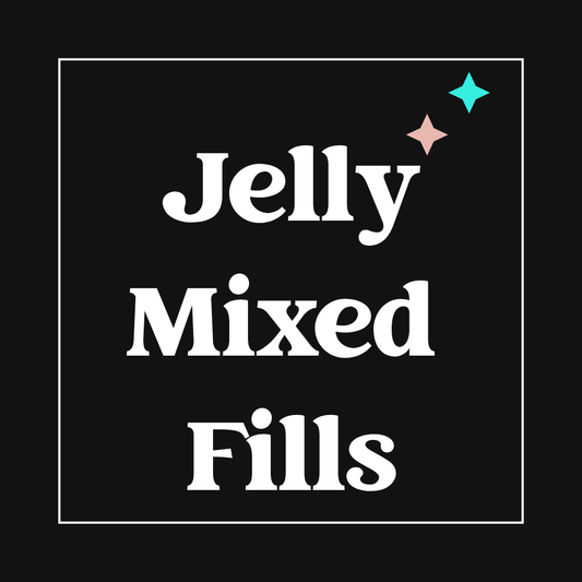JELLY SOLID Fill- Mixed Size Rhinestone