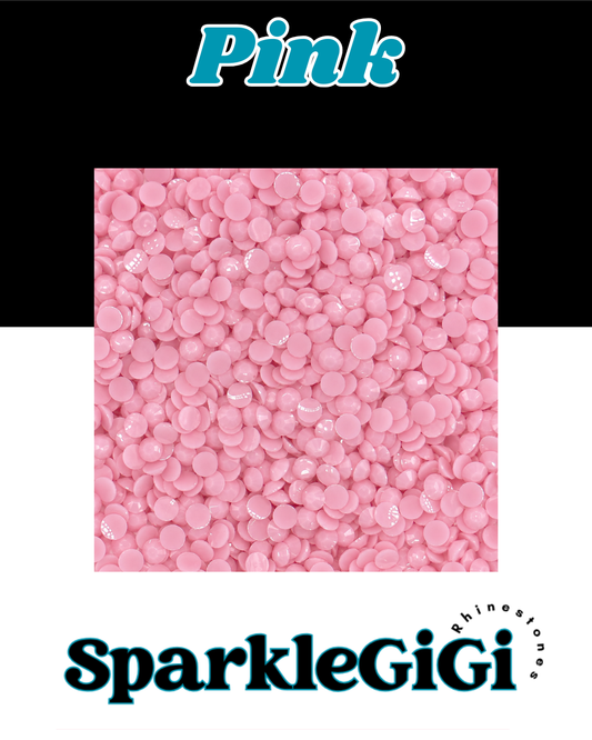 PINK Jelly Rhinestone