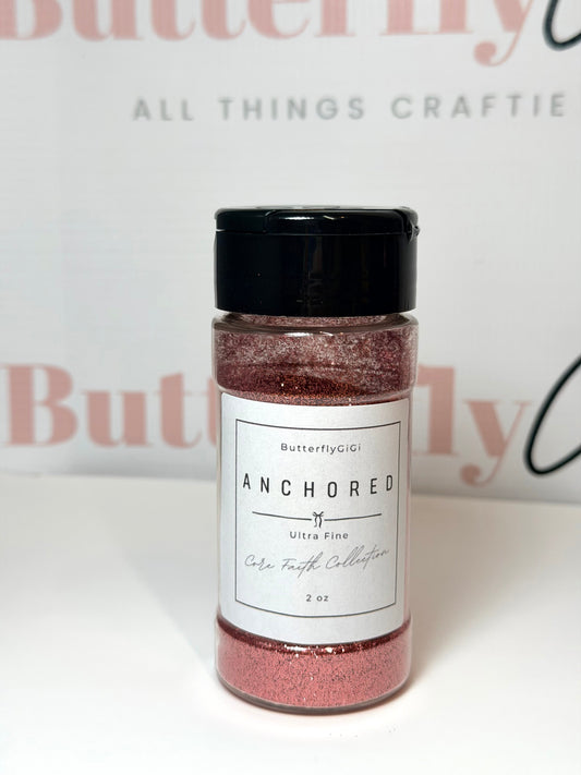 ANCHORED Ultra Fine Glitter I Core Faith Collection
