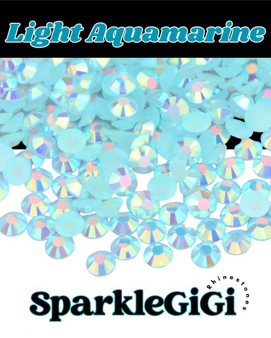 LT AQUAMARINE Jelly AB Rhinestone