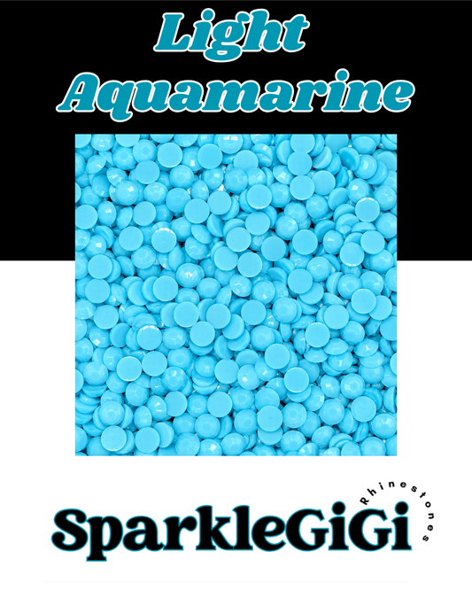 LT AQUAMARINE Jelly Rhinestone