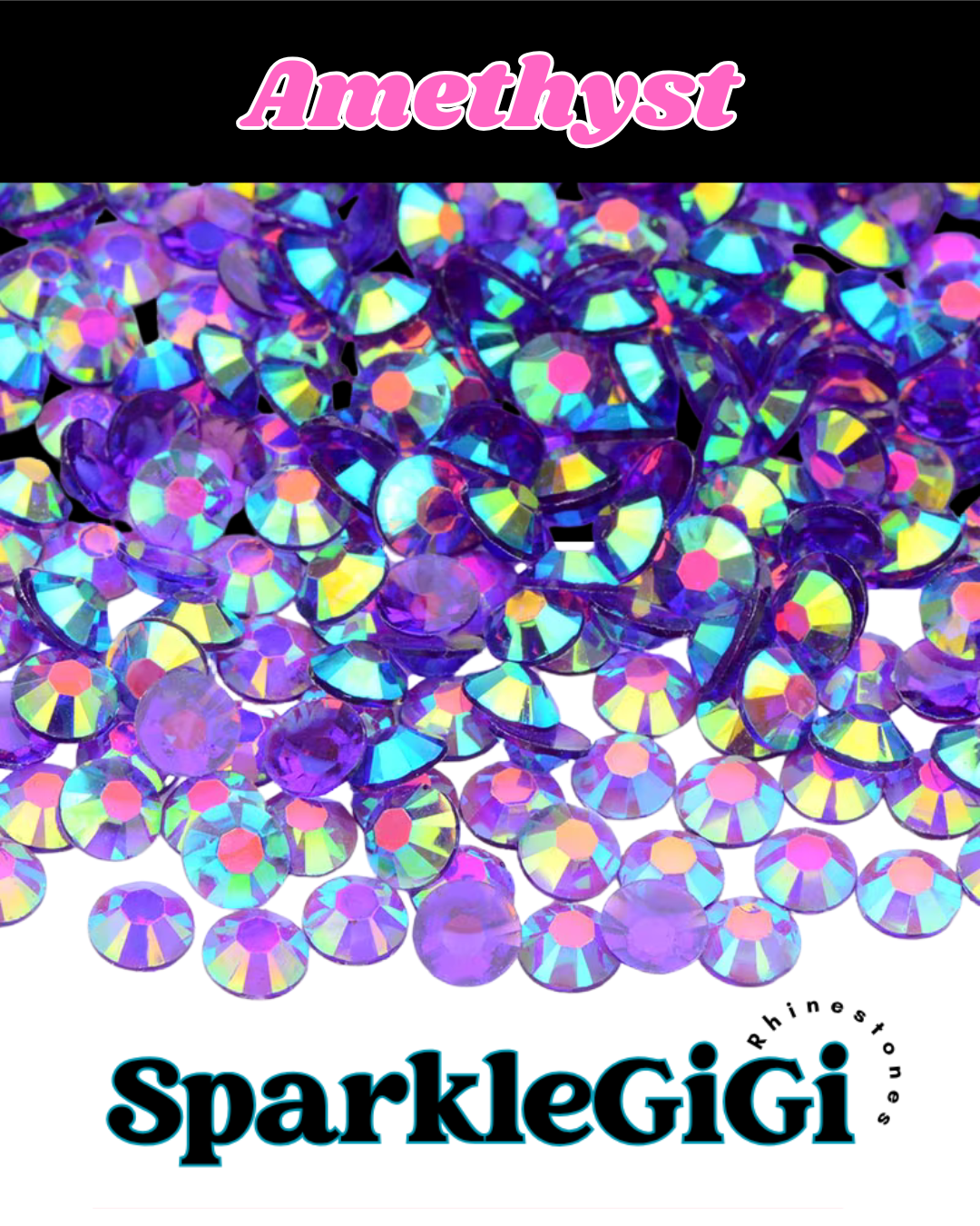 TRANSPARENT AB  Fill- Mixed Size Rhinestone