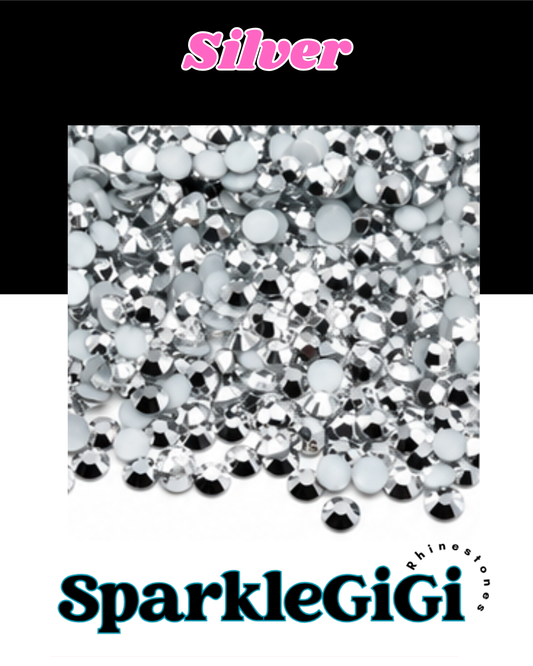 SILVER Classic Rhinestone