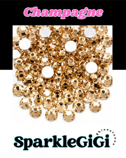 CHAMPAGNE Classic Rhinestone