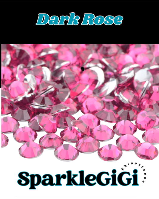 DARK ROSE Classic Rhinestone
