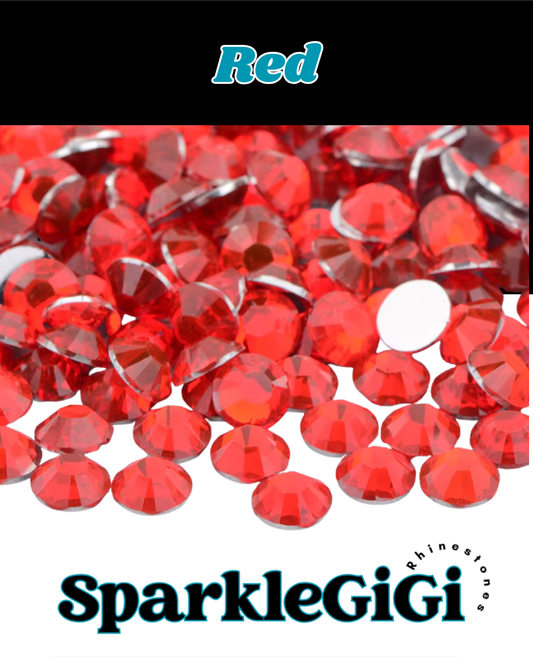 RED/ SIAM Classic Rhinestone